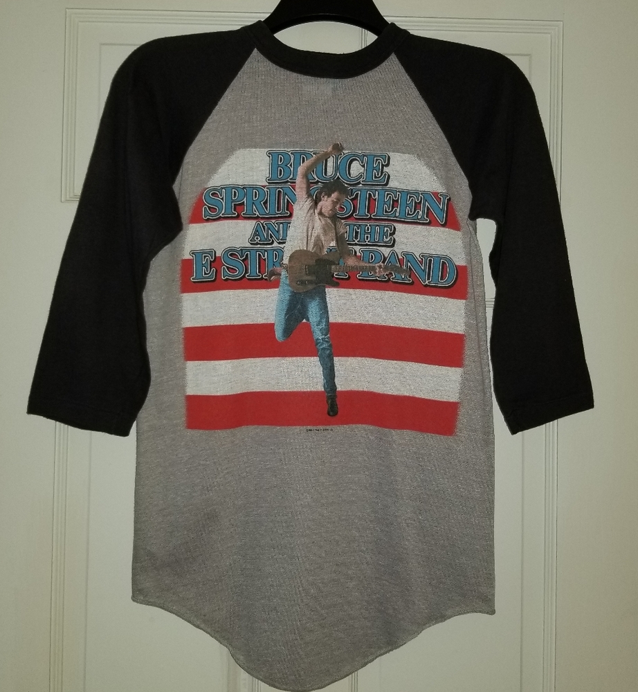 Bruce Springsteen Born in USA 84/85 Concert T tee-shirt Authentic Vintage size S